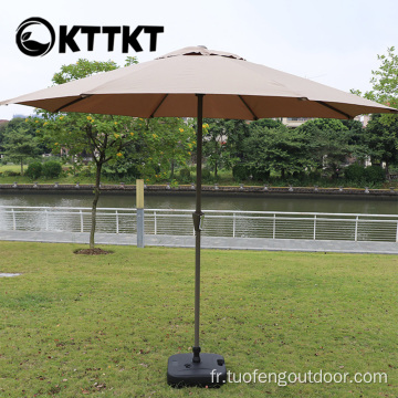 Camping extérieur parapluie de sunchoux octogonal